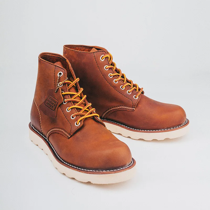 Men Formal Wear With Boots - Sepatu Kasual Pria Kualitas Antik Musim