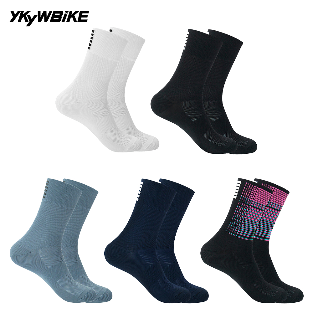 Sock Garter Men - YKYWBIKE Kaus Kaki Bersepeda Balap Olahraga