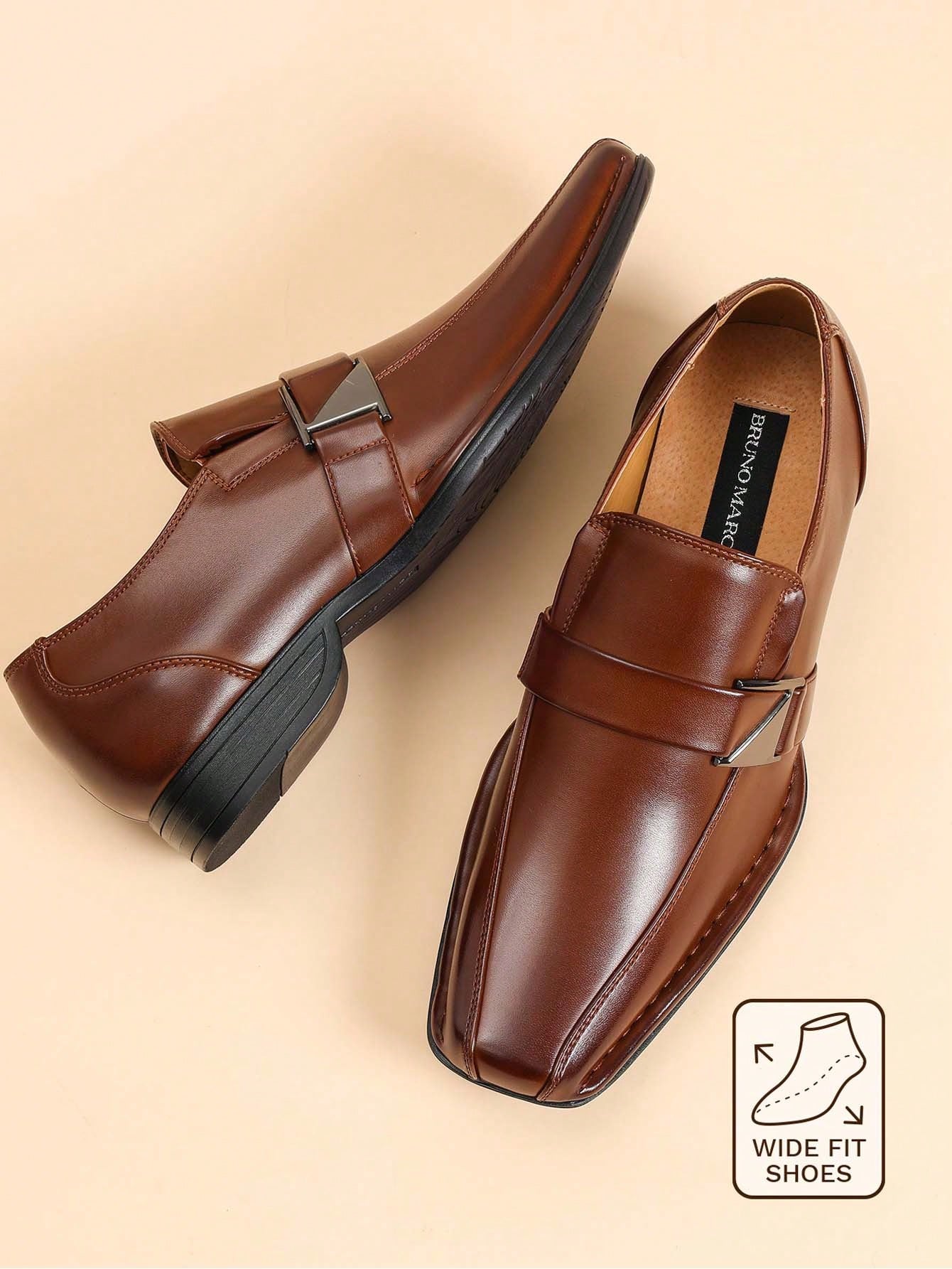 Formal Men Daily Wear Footwear - Sepatu Loafers Formal Pria dengan Lapisan
