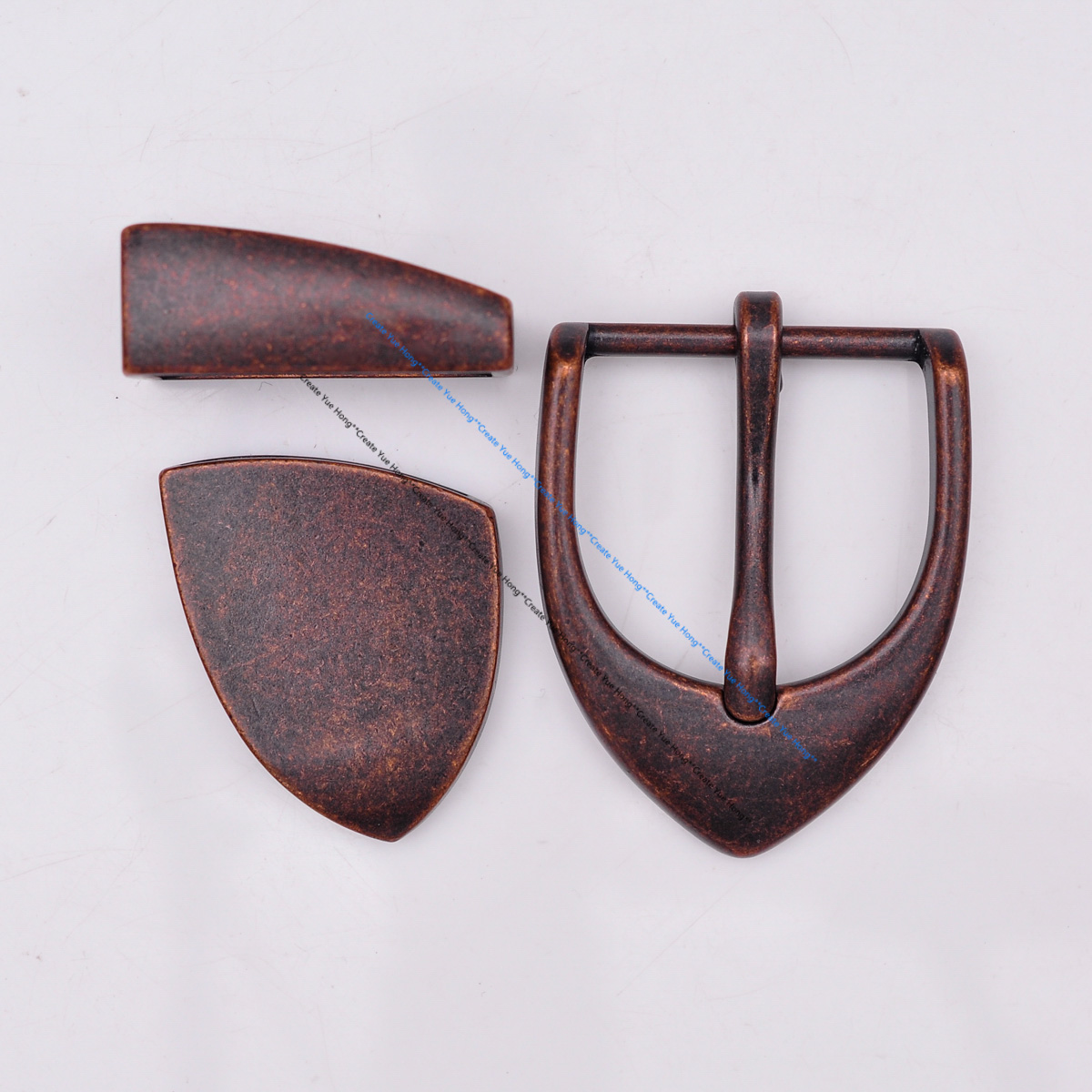 Tuxedo Lapel Pin - 3 buah SET gesper sabuk kulit