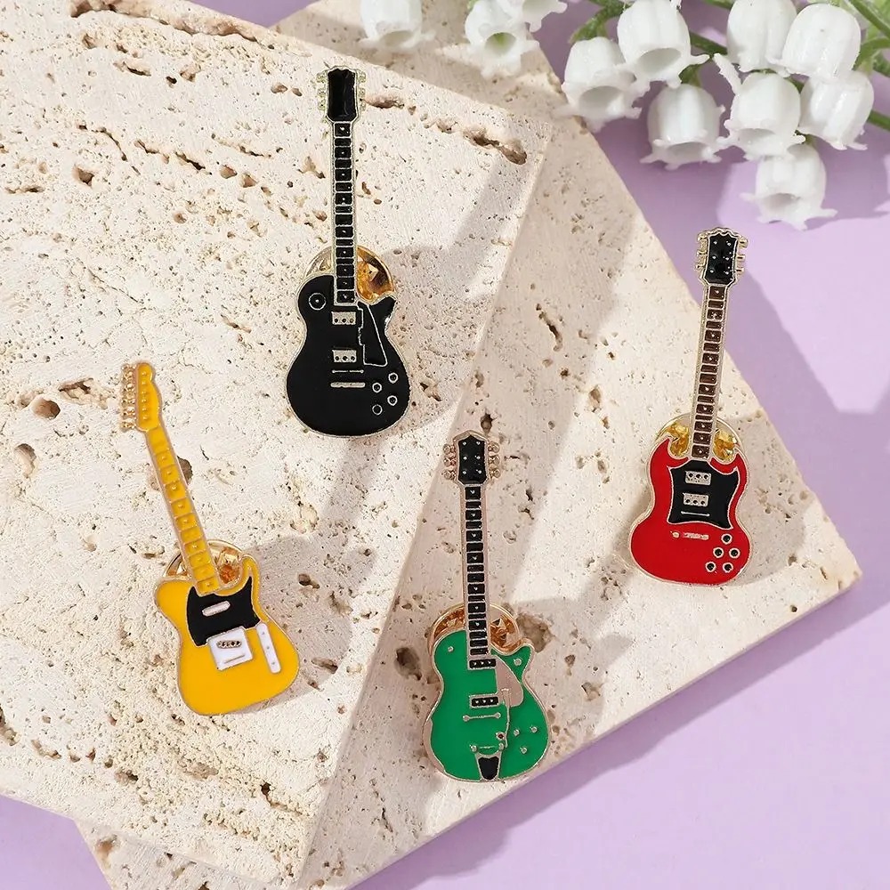1/2/4 Buah Bros Gitar Enamel L - Tuxedo Lapel Pin ulasan dan harga