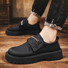 Sepatu Formal Pria Berbahan Ku - Formal Men Daily Wear Footwear ulasan dan harga