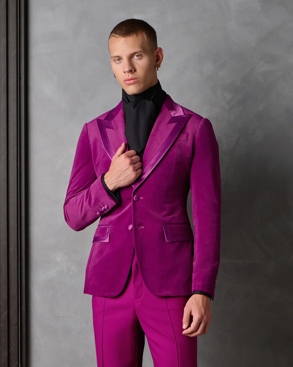 Jas Tuxedo Pria Elegan Bahan B - Men Formal Wear Modern ulasan dan harga