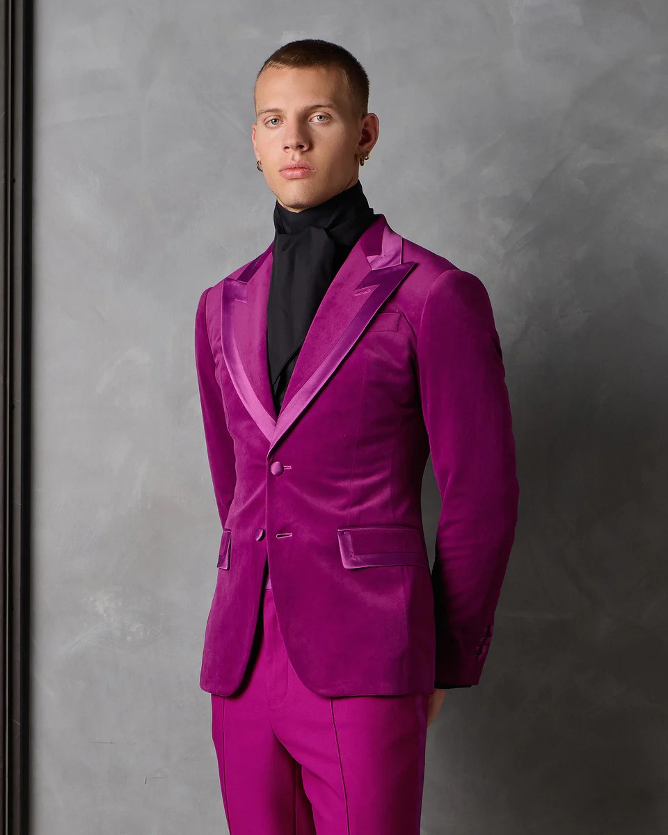 Jas Tuxedo Pria Elegan Bahan B - Men Formal Wear Modern ulasan dan harga