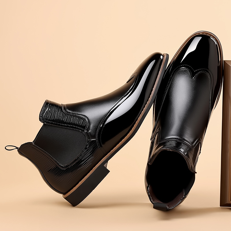 Chelsea Boots untuk pria Retro - Men Formal Wear With Boots ulasan dan harga